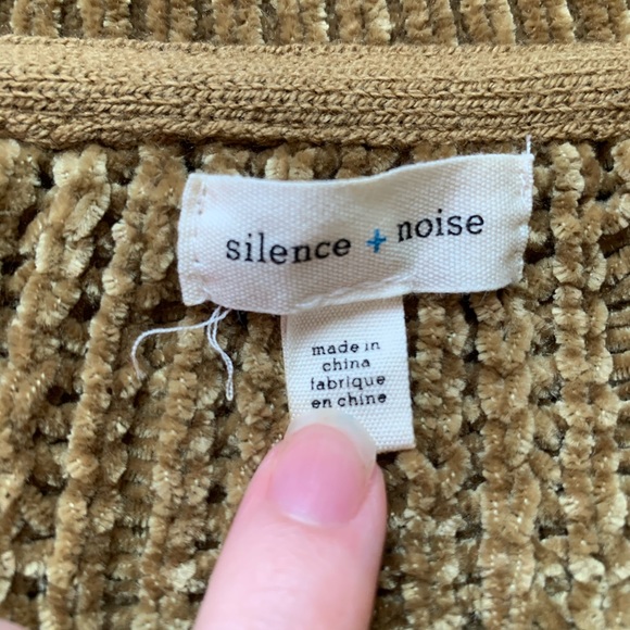 🍁🌾 Harvest Gold Cropped Chenille Sweater - Picture 4 of 15